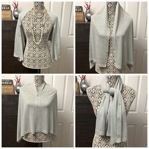 Shimmer Light Gray Shaw